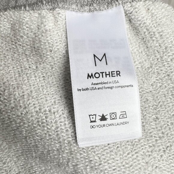 NWT MOTHER DENIM Women's Sz M Move It Bender Ankle Jogger Gray 100% Cotton $158 - Picture 10 of 14